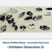 Akustikbild »Stillleben Generation Z«, Edition Steffen Dietze