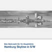 Akustikbild Hamburg Skyline in S/W