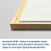Akustikbild PURE - Akustikplatte, 20mm