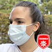 Medizinische Mund-Nasen-Maske mit antiviraler Beschichtung