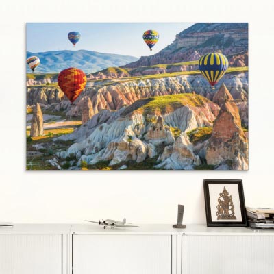 Akustikbild Ballons über Kappadokien II., Türkei