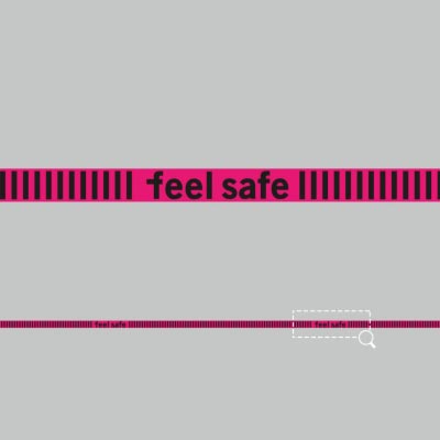 Fußboden-Klebeband 300x5cm»feel safe«