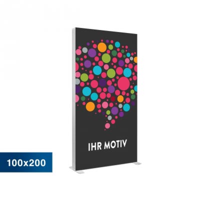 Der leuchtende mobile Werbeaufsteller – Mobile Light Box 100x200