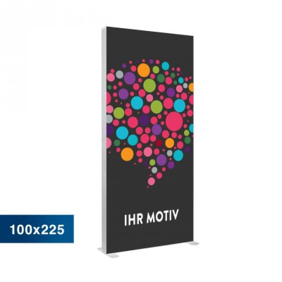 Der leuchtende mobile Werbeaufsteller – Mobile Light Box 100x225