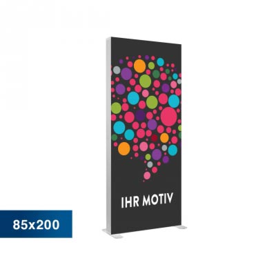Der leuchtende mobile Werbeaufsteller – Mobile Light Box 85x200