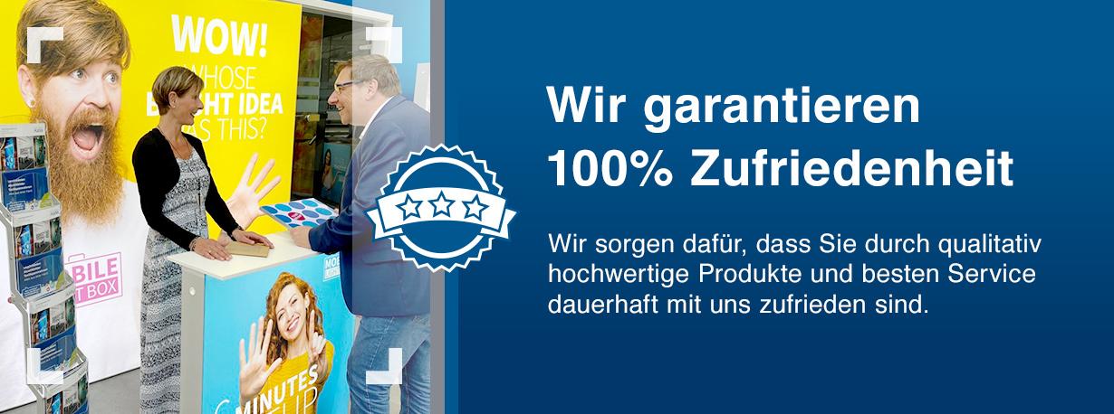 Wir garantieren 100% Zufriedenheit, denn Erler+Pless steht für Qualität und Service. 